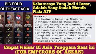 Komentar Fans Thailand Malaysia & Vietnam Menanggapi 4 Besar di Asia Tenggara Saat ini || King ASEAN