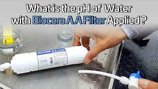 [Alkaline Water Filters] What is the pH of Water with Biocera Alkaline Filter applied?