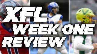 XFL - Week 1 Review