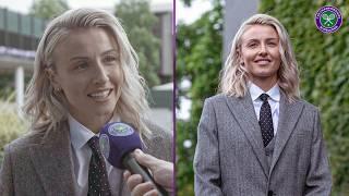 England Football Captain Leah Williamson | Wimbledon 2024