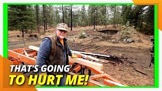 Sawmilling small logs: Is it worth it? Let's find out!