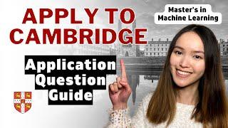 HOW TO GET INTO CAMBRIDGE (Part 2) Choosing a College, Resume, Application Questions | GUIDE & TIPS