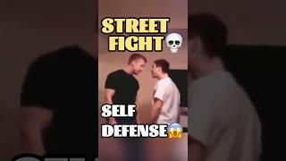 Technique of street fighting.|Self Defense on the Street Fight. #boxing #streetfighter #mma #fighter