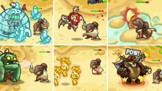 Kingdom Rush Vengeance: Mirage VS Heroes