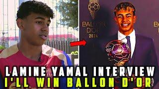  EXCLUSIVE INTERVIEW | LAMINE YAMAL: I WILL WIN COPA TROPHY AND BALLON D'OR! FOOTBALL NEWS