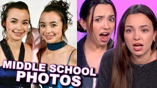 Reacting To Our Middle School Outfits - Merrell twins