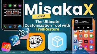 MisakaX Customization Tool for iOS 18 - iOS 17 | Install & Use MisakaX iOS 18 Tweaks [Latest]