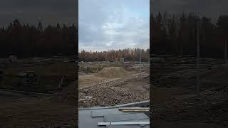 Новый Ургал. Железнодорожный вокзал  строится.