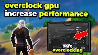 How to Overclock Your GPU in 2025 WITHOUT Overheating  – The Ultimate SAFE Guide! 