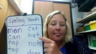 1st Grade Spelling words 1 1