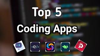 Top 5 Coding apps for android | 2023 |  Learn Programming  from phone #programming