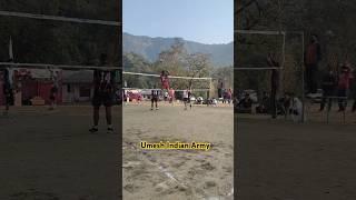 Umesh indian army Volleyball player warm up #armyvolleybaallteam #volleyballshorts