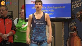  | Wrestling | German Championships 2019 Juniors (Greco) - 67kg 1/2 Final | Junge vs. Simon