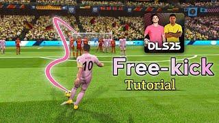 Top 5 ways to Score Free kicks in DLS25