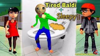 BALDI'S MAD Education and Learning all Levels! | (Baldis Sleepy Basic Mod)