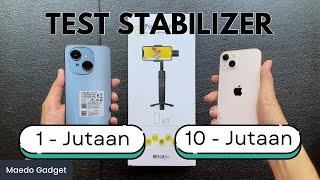 [ PERANG STABILIZER ] • HP 1-JUTAAN VS 10-JUTAAN || Review BRICA B•Steady Pro - Indonesia