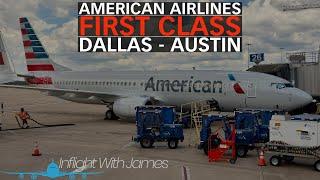 American Airlines Boeing 737 | First Class | Dallas ️ Austin