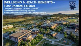 Benefits & Wellbeing for Postdoctoral Fellows