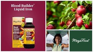 MegaFood Blood Builder® Liquid Iron Once Daily for healthy energy