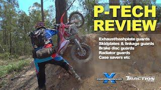 P-tech review: exhaust guards, bashplates, radiator protection︱Cross Training Enduro