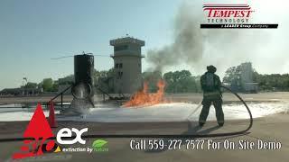 BioEx Ecopol A Foam Trial Burn 4 DFW