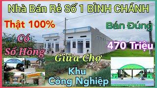 Giá Rẻ Số 1Bán Đúng 470Tr Ngay Chợ BÌNH CHÁNH Đối Diện Khu Công Nghiệp Giảm Thêm Giá Cho Công Nhân.