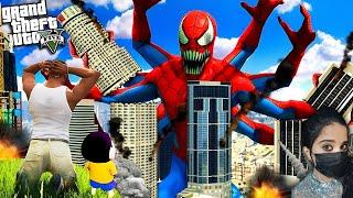 Spider Venom Occupied Entire City - GTA 5