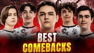 1% chance COMEBACKS which made the Dreamleague Season 25 so EPIC