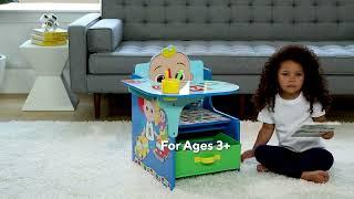 Delta Children Licensed Chair Desk With Storage Bin on QVC