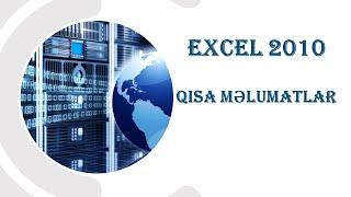 Excel 2010 Qısa Qeydlər