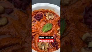 How To Make Muhammara (Syrian Roasted Red Pepper Dip) ️
