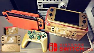 UNBOXING - NINTENDO SWITCH LITE - THE LEGEND OF ZELADA LITE HYRULE EDITION