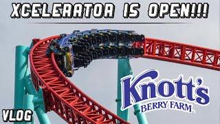 Xcelerator is BACK!! Returning to Knott’s Berry Farm - Buena Park, California | VLOG [11/30/23]