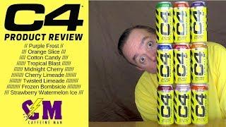 C4 Energy Drink Product Review. Healthy Preworkout Energy Drink by Cellucor