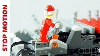 Santa Claus playing Jingle Bells on Lego Musicbox