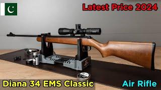 DIANA 34 EMS Classic Airgun Latest 2024 price in Pakistan | Diana Air Rifle Latest Price 2024