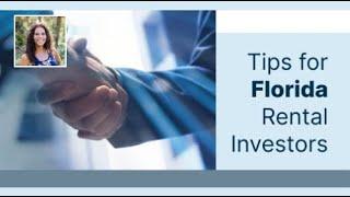 Smart Florida Home Buying Tips for Rental Investors