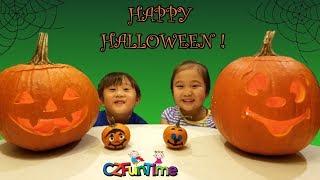 Halloween Pumpkin Carving Decorating Fun Kids Activity