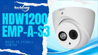 HDW1200EMP-A-S3 - HDCVI IR Eyeball Camera | Techcom Engineering Pte. Ltd