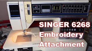 Singer 6268 Sewing Machine - Part 2 - Local Charity Shop Repair - Embroidery Attachment Testing