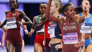 "Faith Kipyegon Dominates Women's 1500m Semi Final – Gold Medal Victory!"