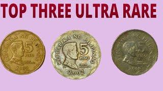 TOP THREE ULTRA RARE PHILIPPINES 5 PISO WORTH A MILLION DOLLARS COULD MAKE YOU MILLIONER #nft #money