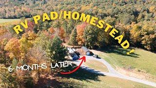 Cost to Build RV Pad on Homestead  | Fulltime RV Living 