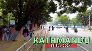  KATHMANDU Capital City Brand NEW FOOTPATHS After Mayor BALEN ACTION  September, 2024