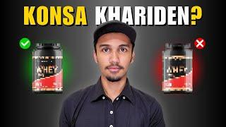 Pick The Right Whey Protein For You | Whey Protein Purchase Guide | Apko Konsa Protein Kharidna Hai