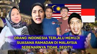 perbedaan ramadhan di malaysia dan indonesia ‼️ sebenarnya tak semua begitu suasananya..