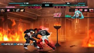 MUGEN - Clone Team Vs Orochi Kyo&Iori Team