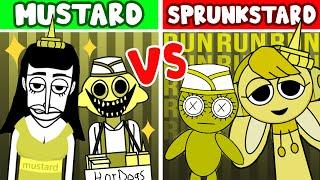 Incredibox Sprunki Mustard New Version VS OG Incredibox Mustard (ALL Characters Comparison)