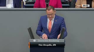 TINO CHRUPPALA (AFD) - Kritik im Bundestag: Olaf Scholz und die wiederholten Regierungserklärungen