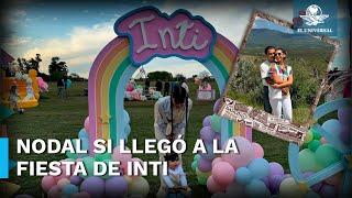 Cazzu celebra el primer año de Inti, ¿y Nodal?